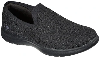Lookbook (W) Skechers On-The-Go Flex 'Hitam Slip-On Kasual' 136404-BBK