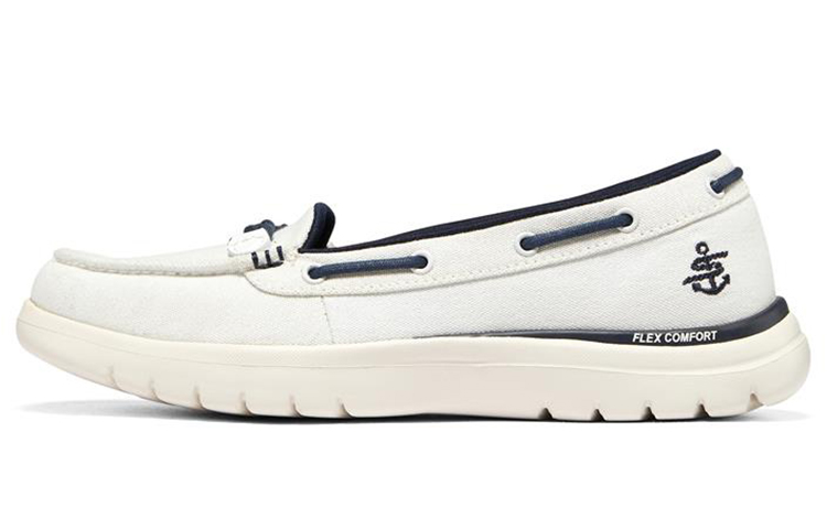 (Women) Skechers On-The-Go Flex 'White Blue' 136477-WNV