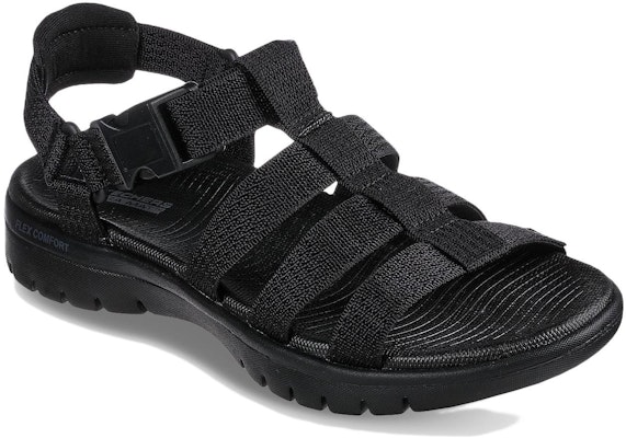 (W) Sandal Skechers On-The-Go Flex 'Escape All Black' 140315-BBK Lookbook (W) Sandal Skechers On-The-Go Flex 'Escape All Black' 140315-BBK