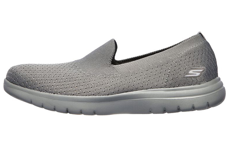 (Women) Skechers On-The-Go Flex Slip-on Shoes Grey 136401-GRY