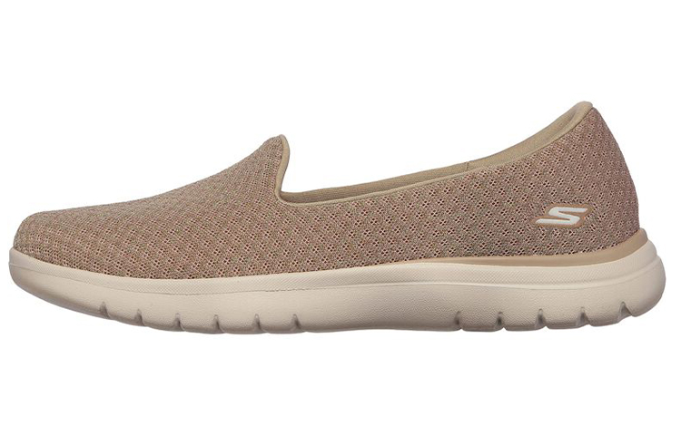 (Women) Skechers On-The-Go Flex Slip-on Shoes Natural 136408-TPE