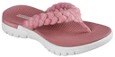 Lookbook (Women) Skechers On-The-Go Flip-Flops 'White Pink' 140283-PNK