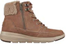 Order (Women) Skechers On-the-go Glacial Ultra-Woodlands 'Brown Mid-Top Snow Boot' 16677-BRN