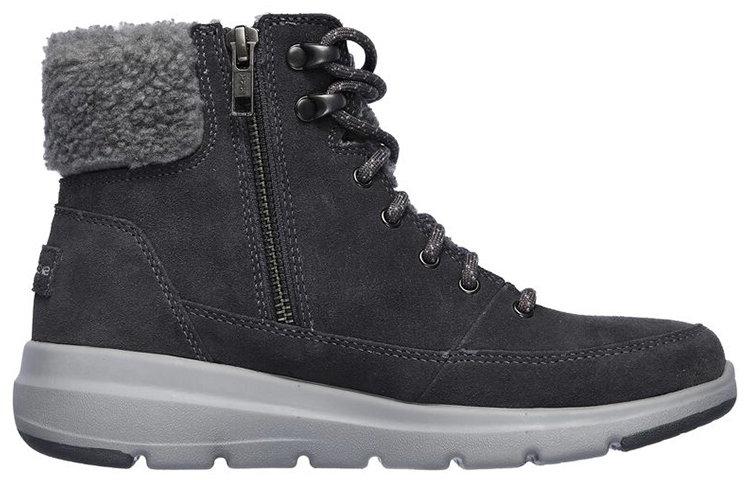 Order (W) Skechers On-the-go Glacial Ultra-Woodlands ''Donkergrijs'' 16677-CHAR
