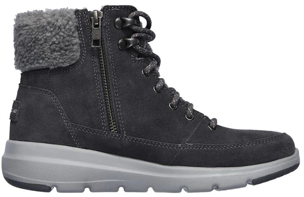 (W) Skechers On-the-go Glacial Ultra-Woodlands ''Donkergrijs'' 16677-CHAR Order (W) Skechers On-the-go Glacial Ultra-Woodlands ''Donkergrijs'' 16677-CHAR