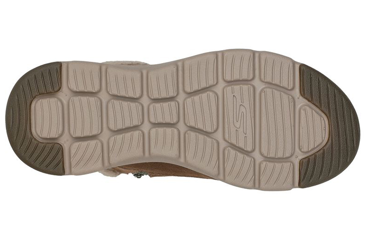 Shop (Women) Skechers On-the-go Glacial Ultra-Woodlands 'Brown Mid-Top Snow Boot' 16677-BRN