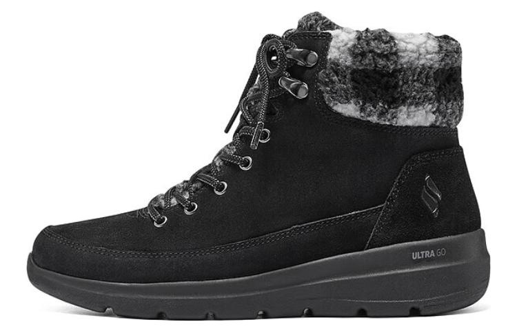 (Women) Skechers On-the-GO Glacial Ultra - Timber 'Black White' 144672-BKGY