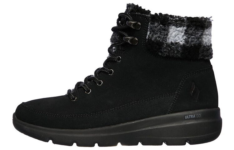 (Women) Skechers On-the-go Glacial Ultra 'Timber Black' 144166-BKGY