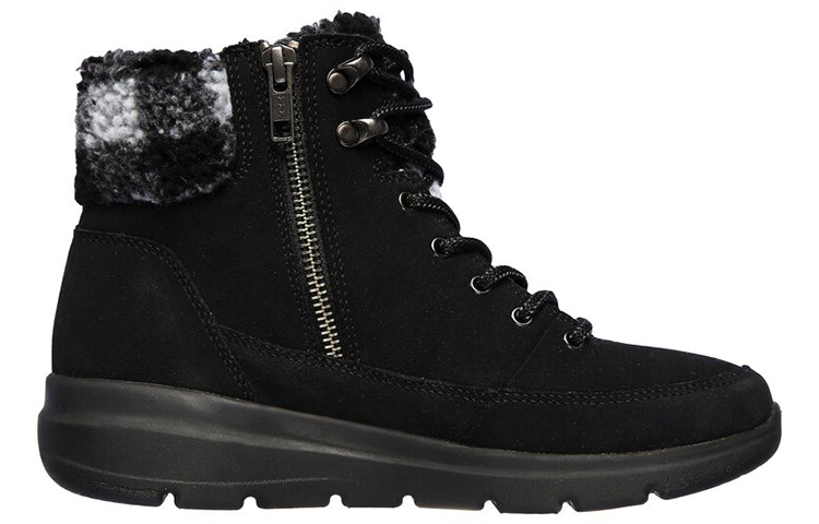 Order (W) Skechers On-the-go Glacial Ultra 'Hitam Kayu' 144166-BKGY