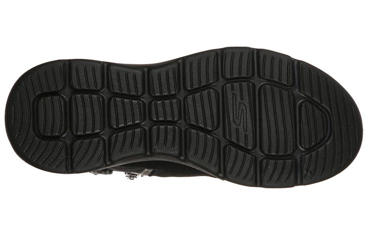 Shop (W) Skechers On-the-go Glacial Ultra 'Hitam Kayu' 144166-BKGY