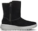 Order (W) Skechers On-The-Go Joy 'Berbulu Hitam Kelabu' 15525-BLK