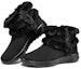 Lookbook (W) Skechers On-the-Go Joy 'Hitam High-Top Velvet' 144043-BBK