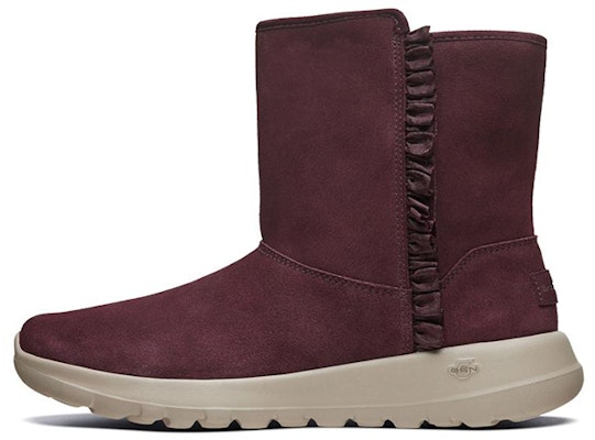(W) Skechers On-The-Go Joy 'Burgundy Bulu Palsu' 15525-BURG Buy (W) Skechers On-The-Go Joy 'Burgundy Bulu Palsu' 15525-BURG