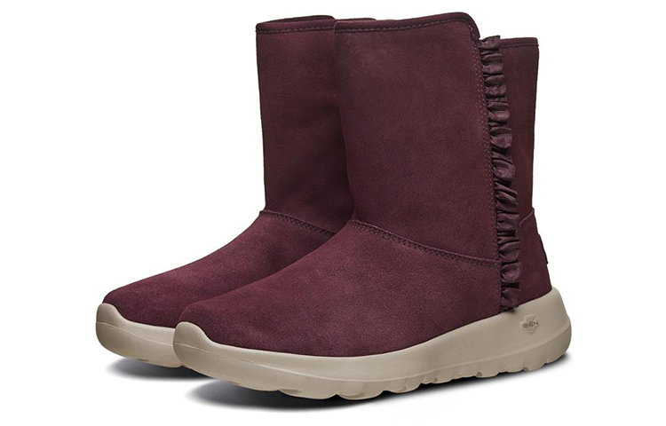 Lookbook (W) Skechers On-The-Go Joy 'Borgoña Pelo Sintético' 15525-BURG