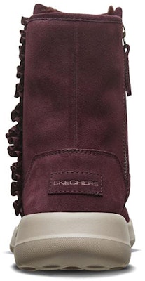 (W) Skechers On-The-Go Joy 'Burgundy Bulu Palsu' 15525-BURG Shop (W) Skechers On-The-Go Joy 'Burgundy Bulu Palsu' 15525-BURG