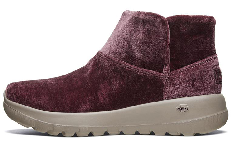 (Women) Skechers On-The-Go Joy 'Burgundy Slip-On Boot' 15509-BURG