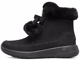 (Women) Skechers On-The-Go Joy 'Charcoal Snow Boot' 144004-BBK (Women) Skechers On-The-Go Joy 'Charcoal Snow Boot' 144004-BBK