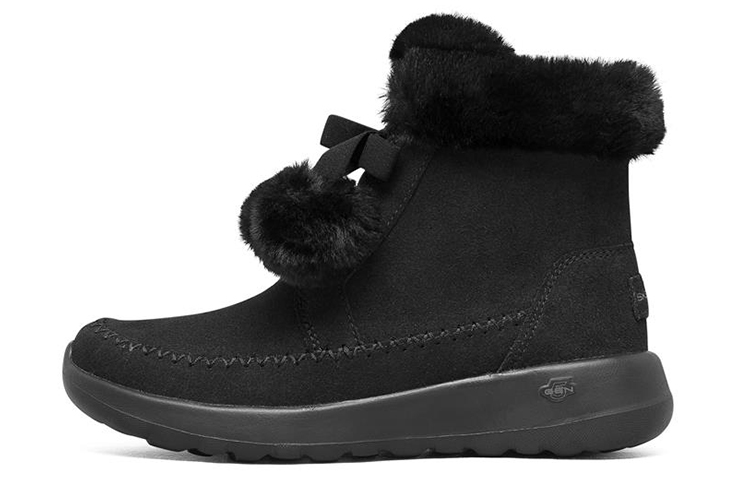 (Women) Skechers On-The-Go Joy 'Charcoal Snow Boot' 144004-BBK