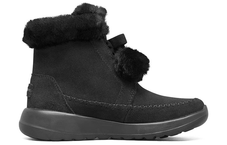 Order (Women) Skechers On-The-Go Joy 'Charcoal Snow Boot' 144004-BBK