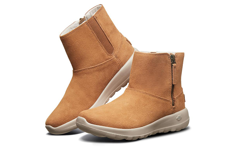 Lookbook (W) Skechers On-the-Go Joy '栗色' 雪地靴 15515-CSNT