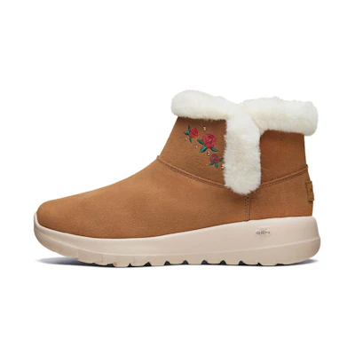 (W) Skechers On-The-Go Joy 'Brown with Flowers'