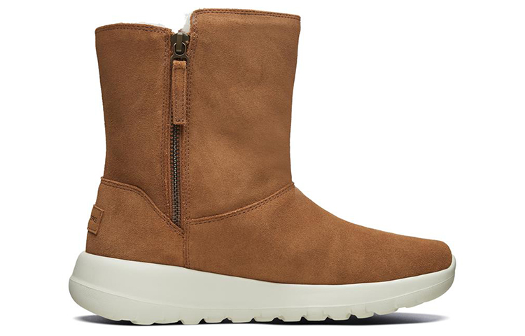 Order (Women) Skechers On-The-Go Joy 'Chestnut Faux Fur' 15525-CSNT
