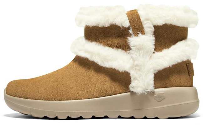 (Women) Skechers On-the-Go Joy 'Chestnut High-Top Fleece-Lined Boot' 144043-CSNT Buy (Women) Skechers On-the-Go Joy 'Chestnut High-Top Fleece-Lined Boot' 144043-CSNT
