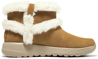 (W) Skechers On-the-Go Joy 'But Fleece Bertapak Tinggi Coklat Chestnut' 144043-CSNT Order (W) Skechers On-the-Go Joy 'But Fleece Bertapak Tinggi Coklat Chestnut' 144043-CSNT