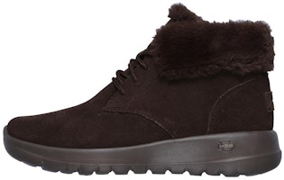(Women) Skechers On-The-Go Joy 'Deep Red Snow Boot' 15506-CHOC (Women) Skechers On-The-Go Joy 'Deep Red Snow Boot' 15506-CHOC