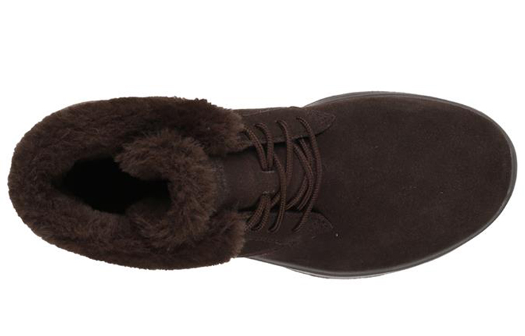 Lookbook (W) スケッチャーズ オンザゴー ジョイ "深紅スノーブーツ" (Sukecchaazu Onzagoo Joi "Shinku Sunoobuutsu") 15506-CHOC