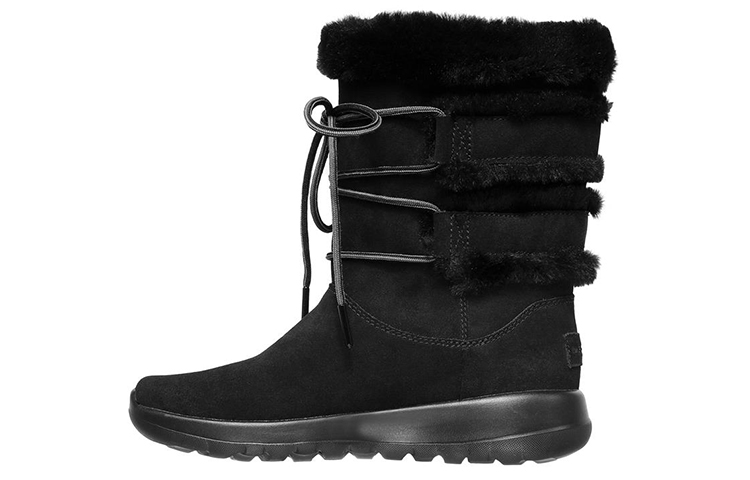 Buy Skechers 行動悅享系列 女士款 純黑色雪地靴