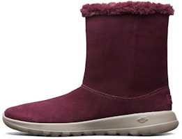 (Women) Skechers On-The-Go Joy 'Purple Snow Boot' 15517-BURG (Women) Skechers On-The-Go Joy 'Purple Snow Boot' 15517-BURG