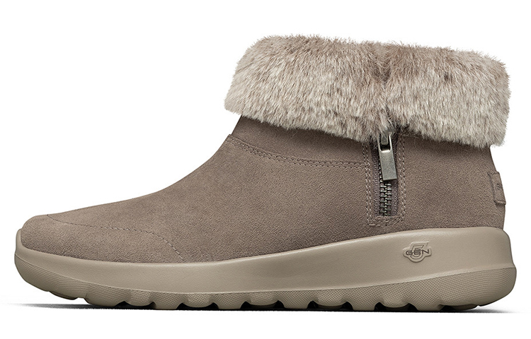 (Women) Skechers On-The-Go Joy 'Short Boot Mocha' 144003-DKTP