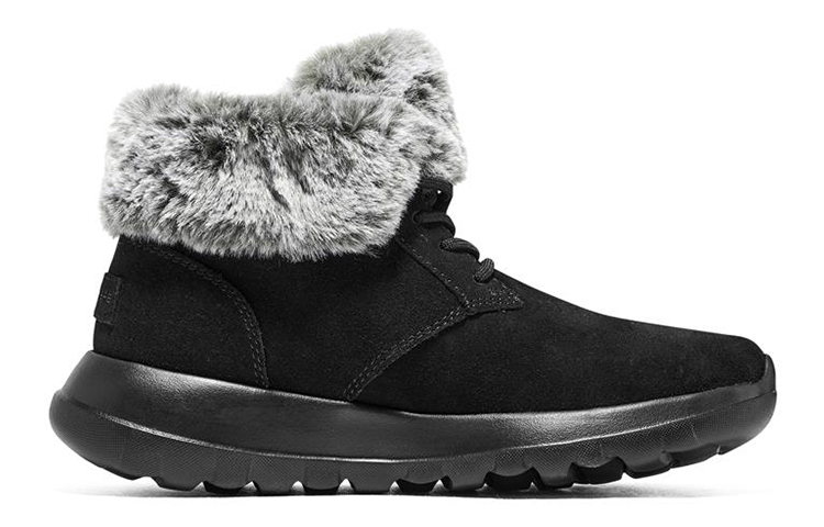 Lookbook (W) Skechers On-the-Go Joy Boots 'Hitam Abu' 144042-BKGY
