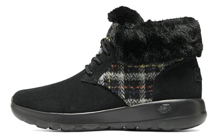 (Women) Skechers On-the-Go Joy Boots 'Black White Red' 144120-BKGY