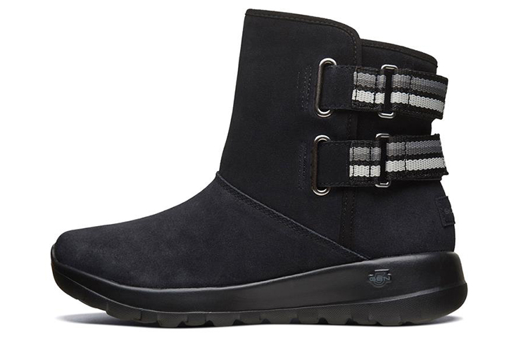 (Women) Skechers On-The-Go Joy Slip-On Boot 'All Black' 16614-BBK