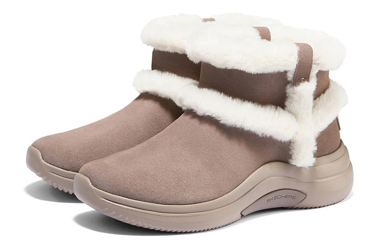 Lookbook (Women) Skechers On-The-Go Midtown 'Warm Grey Taupe' 144272-DKTP