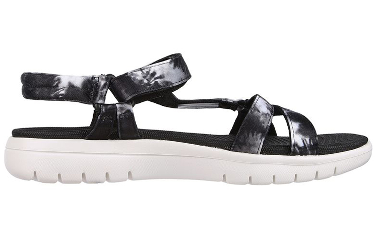 Order (Women) Skechers On-The-Go Sandal 'Black and White' 140319-BKW