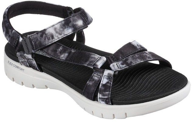 (W) Skechers On-The-Go Sandal 'Hitam dan Putih' 140319-BKW Lookbook (W) Skechers On-The-Go Sandal 'Hitam dan Putih' 140319-BKW