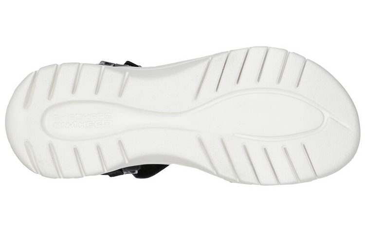 Purchase (Women) Skechers On-The-Go Sandal 'Black and White' 140319-BKW