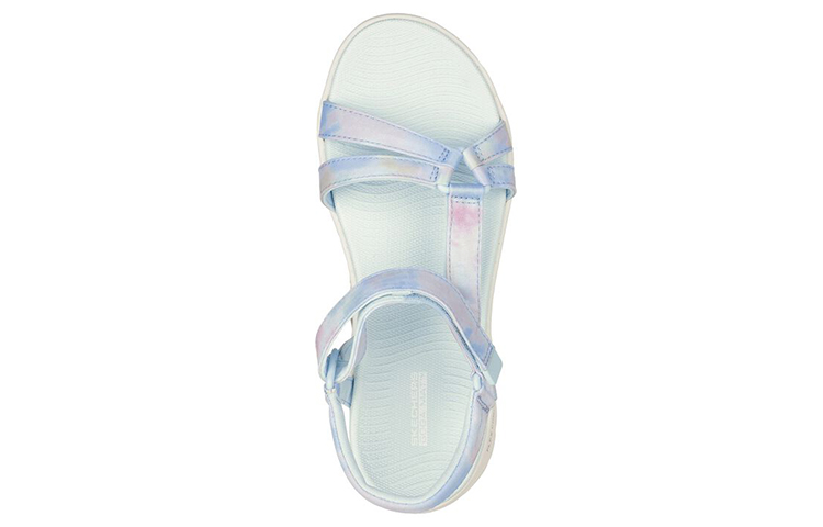 Shop Skechers On-The-Go 舒適運動涼鞋 女款 藍