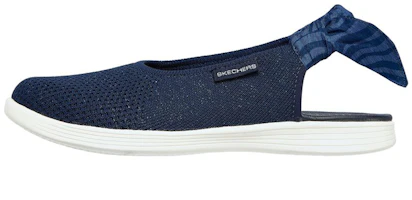(Women) Skechers On-the-go Sandal 'Fashionable Breathable Blue' 136278-NVY (Women) Skechers On-the-go Sandal 'Fashionable Breathable Blue' 136278-NVY