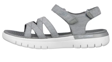 (Women) Skechers On-The-Go Sandal 'Grey Casual' 140318-CHAR (Women) Skechers On-The-Go Sandal 'Grey Casual' 140318-CHAR