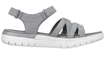 Order Skechers On-The-Go 運動休閒涼鞋 女款 灰色