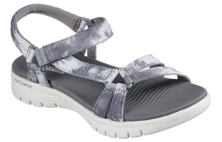 Lookbook (Women) Skechers On-The-Go Sandal 'Grey Comfort' 140319-GRY