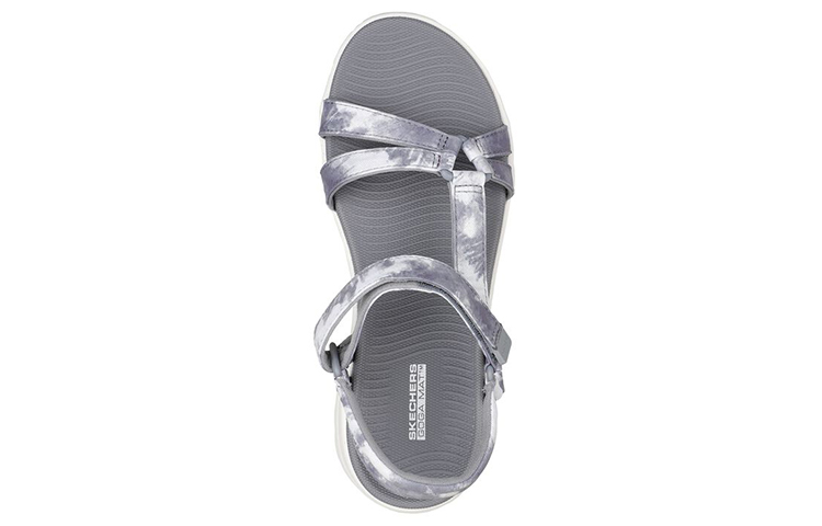 Shop (Women) Skechers On-The-Go Sandal 'Grey Comfort' 140319-GRY