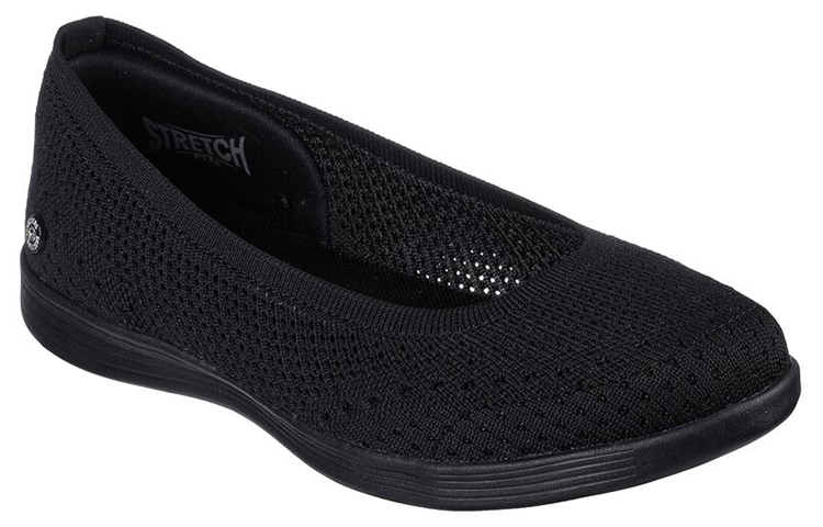 Lookbook (Women) Skechers On-the-go Slip-On 'Black Comfort Breathable' 136251-BBK
