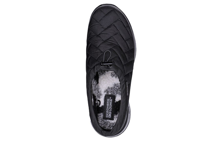 Shop (Women) Skechers On-the-Go Slip-On 'Black Fleece' 175263-BBK