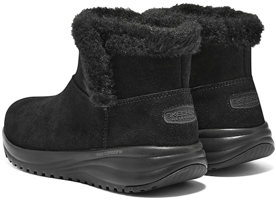(Women) Skechers ON-THE-GO STELLAR 'Black Comfort Lightweight Mid-Calf Snow Boot' 144775-BBK Purchase (Women) Skechers ON-THE-GO STELLAR 'Black Comfort Lightweight Mid-Calf Snow Boot' 144775-BBK
