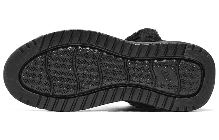 Purchase (W) Skechers中筒黑色舒适轻便雪地靴 144775-BBK